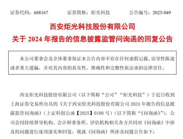 正规线上配资 炬光科技海外收购遭“拷问”？